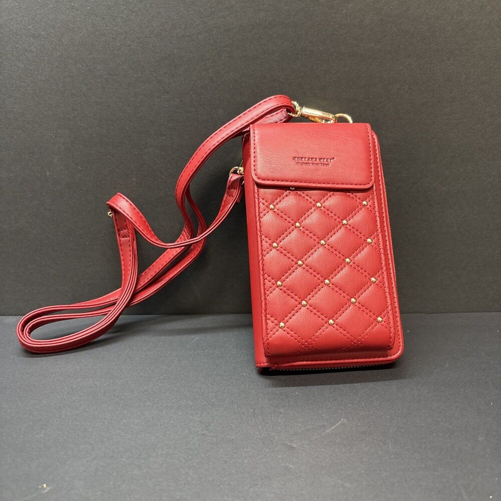 Montana West Crossbody Cellphone Purse/Bag Red New w/o Tags